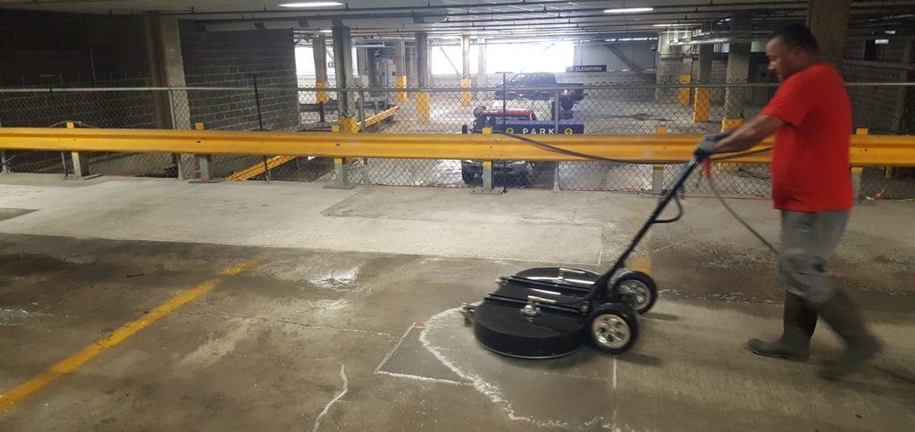 Parking Garage Cleaning and Sweeping