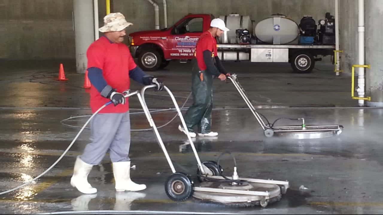 Parking Garage Cleaning & Pressure Washing Clean County Power Washing NY