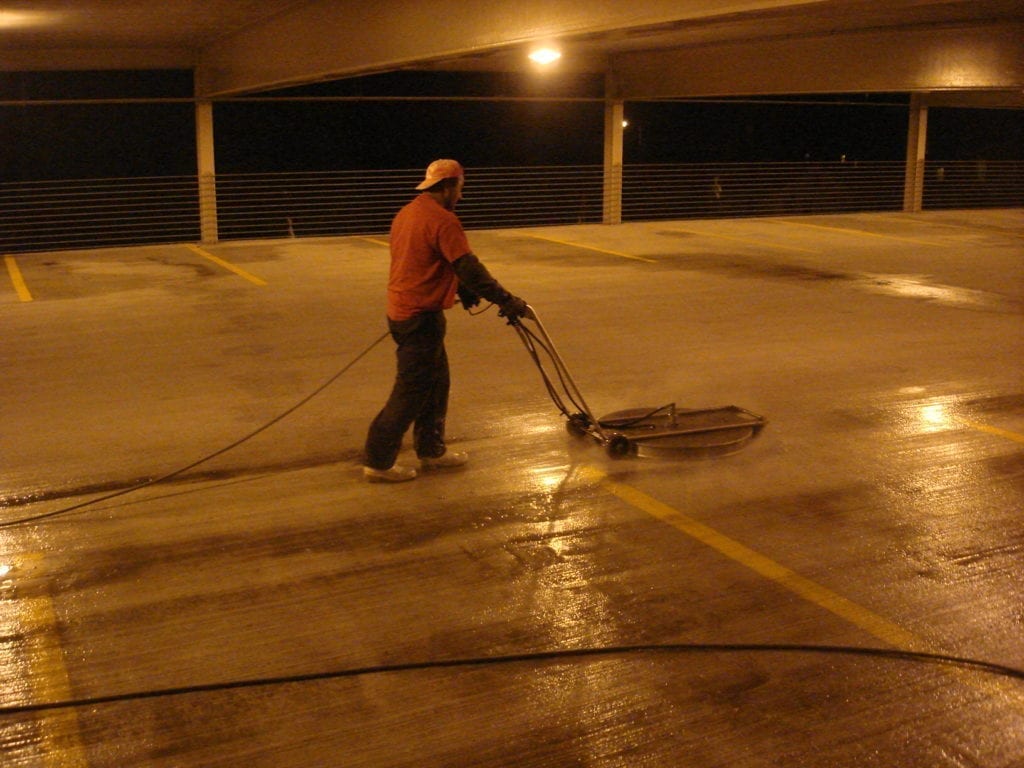 Parking Garage Cleaning Clean County Powerwashing