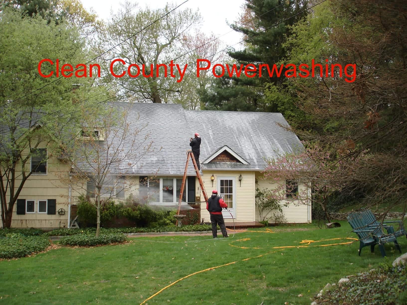 SoftWash Low Pressure Roof Cleaning
