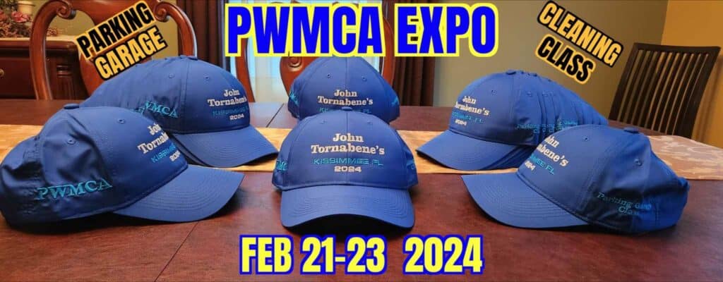 PWMCA Expo Parking Garage Cleaning Class Hats