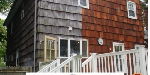 Residential pressure washing in Long Island