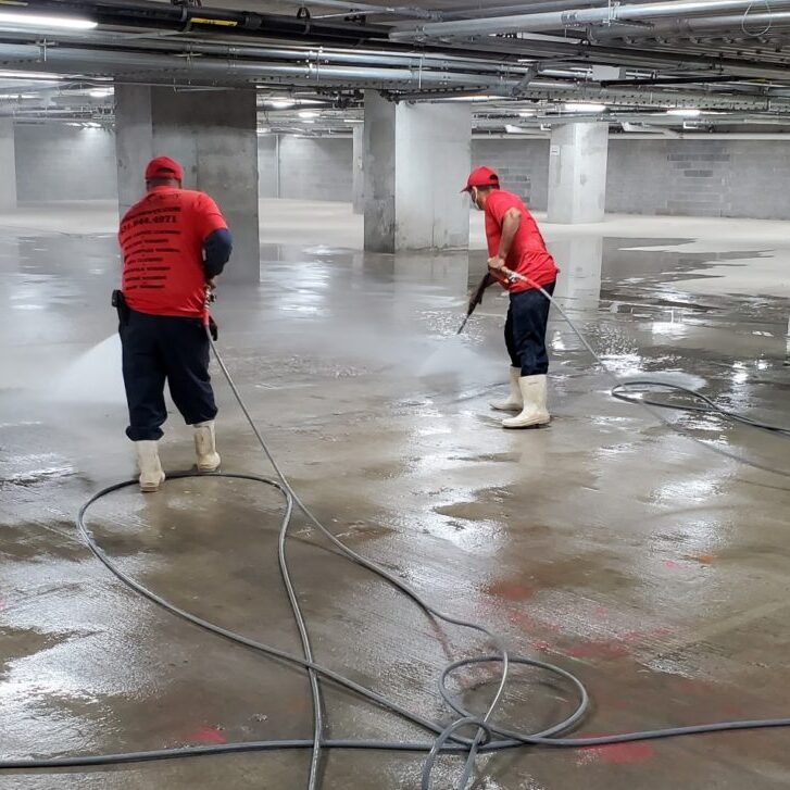 Parking Garage Cleaning and Sweeping