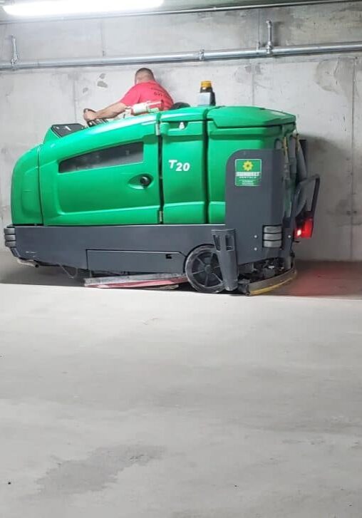 Parking Garage Cleaning and Sweeping