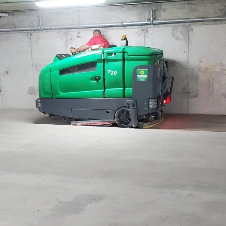 Parking Garage Cleaning and Sweeping