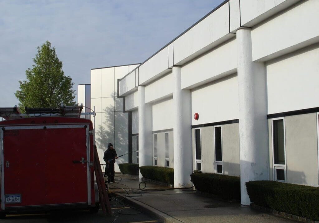 commercial pressure washing new york after
